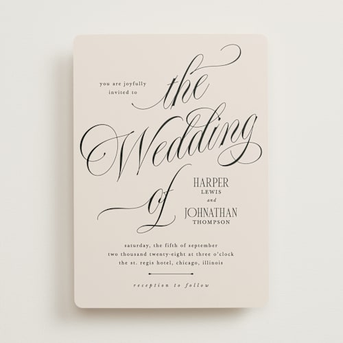 Wedding Invitation 1
